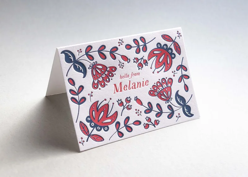 Using Letterpress Note Cards to Enhance Your Snail Mail