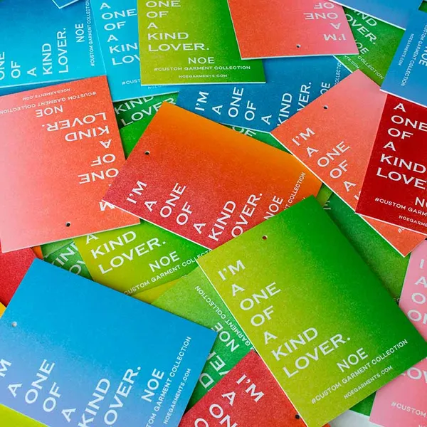 Letterpress N-O-E poster